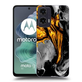 Obal pro Motorola Moto G35 5G - Black Gold
