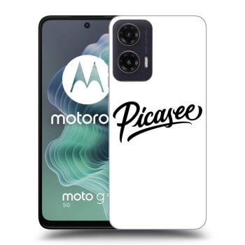 Obal pro Motorola Moto G35 5G - Picasee - old logo - black