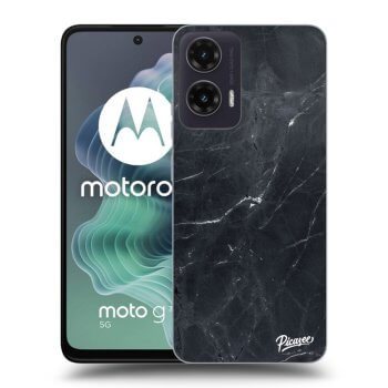 Obal pro Motorola Moto G35 5G - Black marble