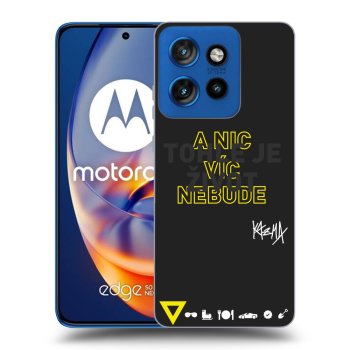 Obal pro Motorola Edge 50 Neo - Kazma - TOHLE JE ŽIVOT A NIC VÍC NEBUDE
