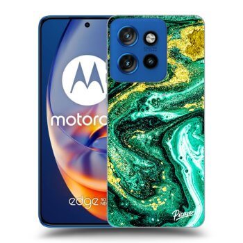 Obal pro Motorola Edge 50 Neo - Green Gold