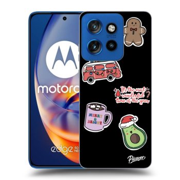 Obal pro Motorola Edge 50 Neo - Christmas Stickers