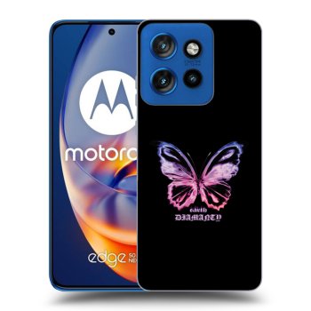 Obal pro Motorola Edge 50 Neo - Diamanty Purple