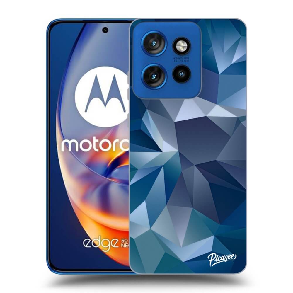 Picasee silikonový černý obal pro Motorola Edge 50 Neo - Wallpaper