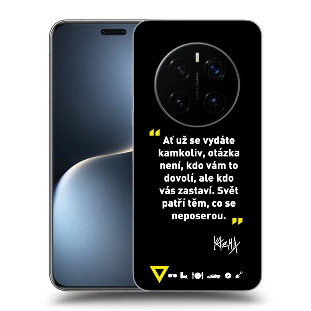 Picasee ULTIMATE CASE pro Honor Magic7 Pro 5G - Kazma - SVĚT PATŘÍ TĚM, CO SE NEPOSEROU