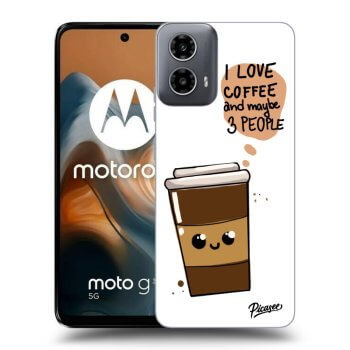 Obal pro Motorola Moto G34 5G - Cute coffee