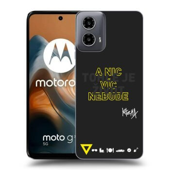 Obal pro Motorola Moto G34 5G - Kazma - TOHLE JE ŽIVOT A NIC VÍC NEBUDE