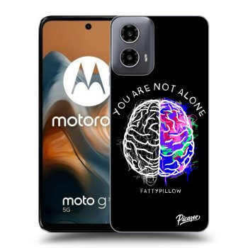 Obal pro Motorola Moto G34 5G - Brain - White