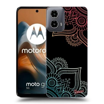 Obal pro Motorola Moto G34 5G - Květinový vzor