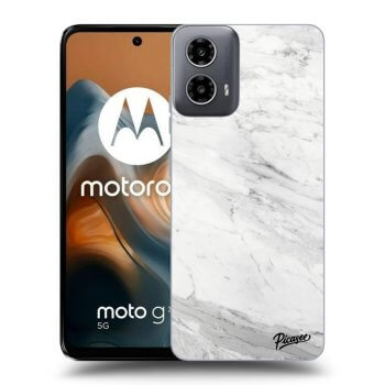 Obal pro Motorola Moto G34 5G - White marble
