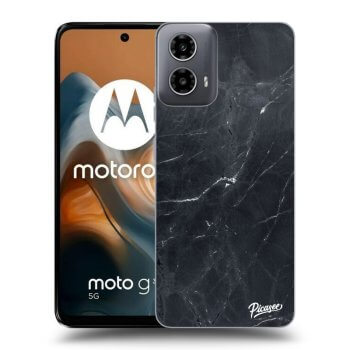 Obal pro Motorola Moto G34 5G - Black marble