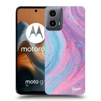 Obal pro Motorola Moto G34 5G - Pink liquid