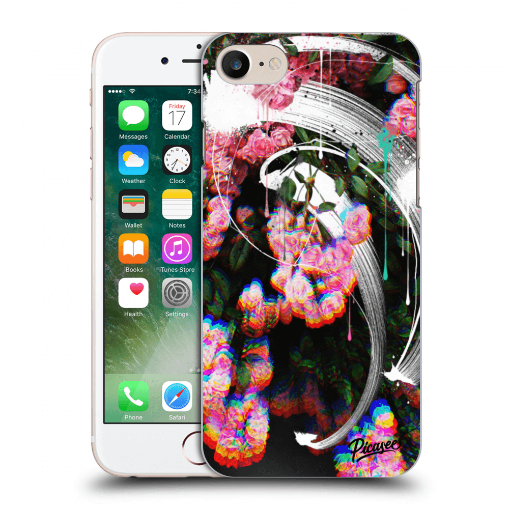 Picasee ULTIMATE CASE pro Apple iPhone 7 - Rosebush white