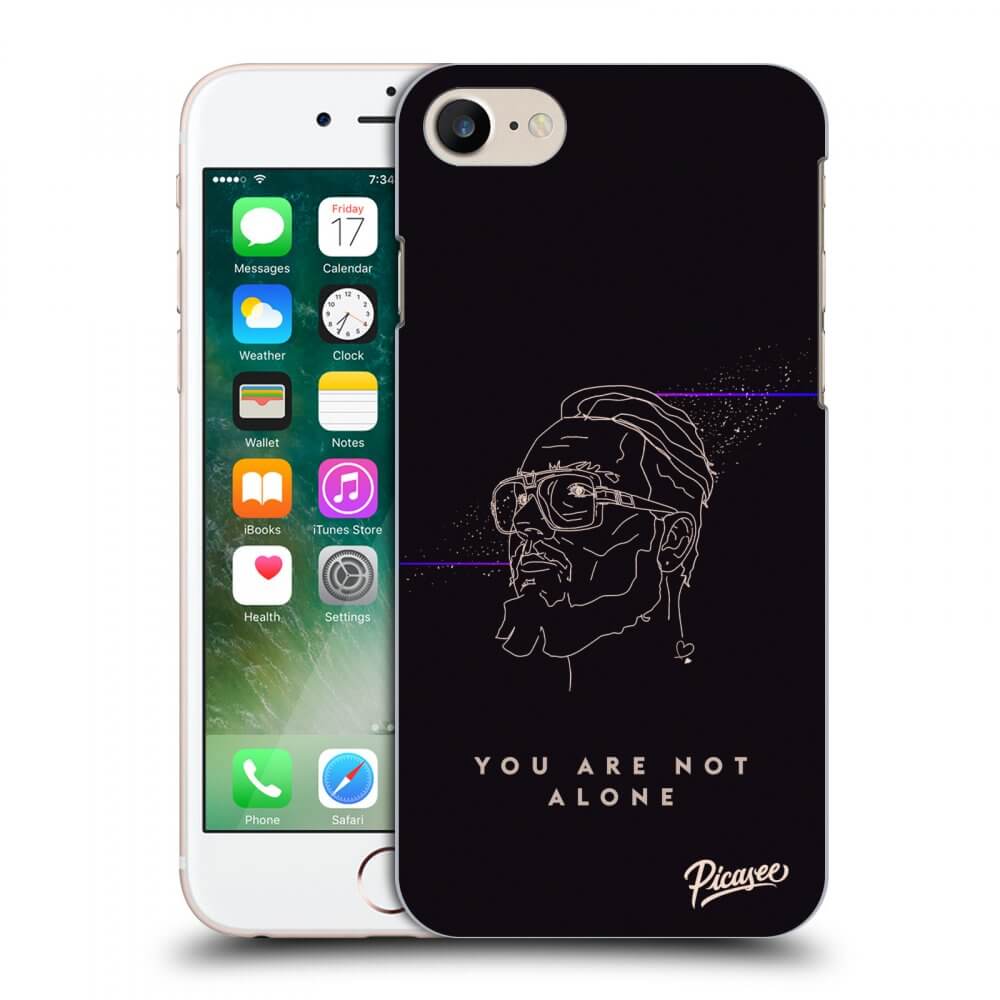Picasee ULTIMATE CASE pro Apple iPhone 7 - You are not alone