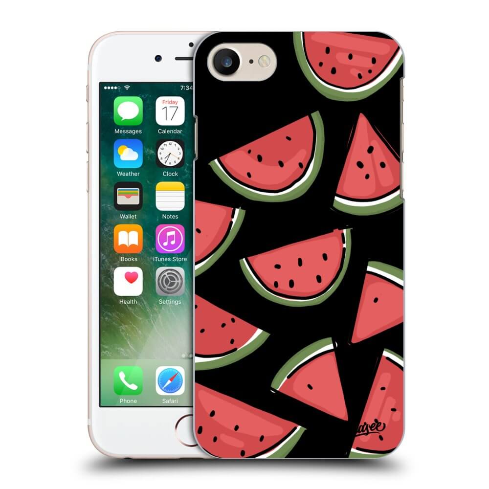 Picasee silikonový černý obal pro Apple iPhone 7 - Melone