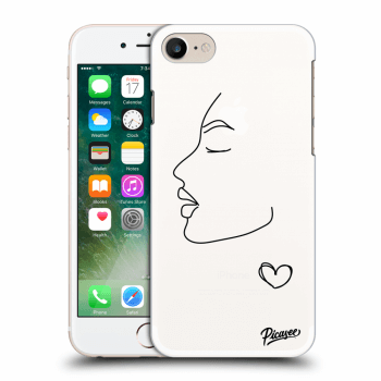 Picasee silikonový mléčný obal pro Apple iPhone 7 - Couple girl