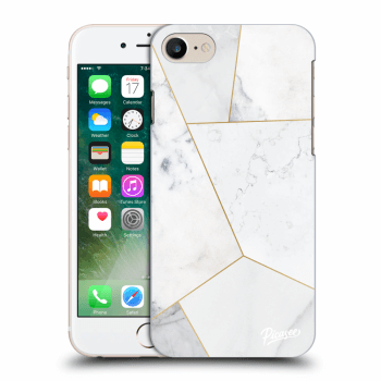 Obal pro Apple iPhone 7 - White tile