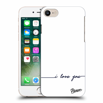 Obal pro Apple iPhone 7 - I love you