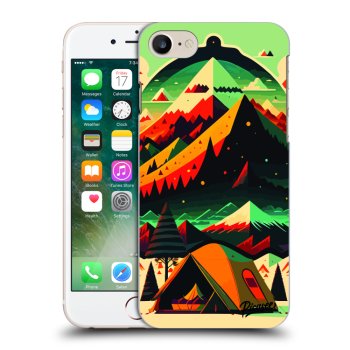 Picasee silikonový průhledný obal pro Apple iPhone 7 - Montreal