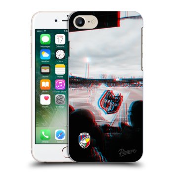 Picasee silikonový průhledný obal pro Apple iPhone 7 - FC Viktoria Plzeň B