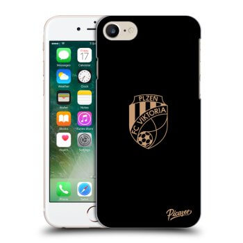 Picasee silikonový černý obal pro Apple iPhone 7 - FC Viktoria Plzeň I