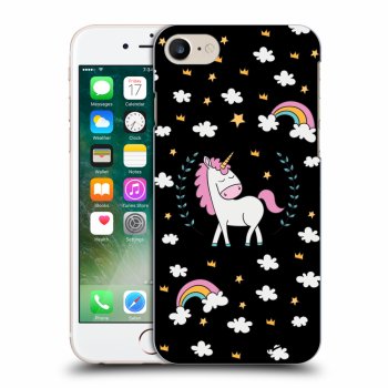 Obal pro Apple iPhone 7 - Unicorn star heaven