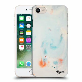 Picasee silikonový průhledný obal pro Apple iPhone 7 - Splash