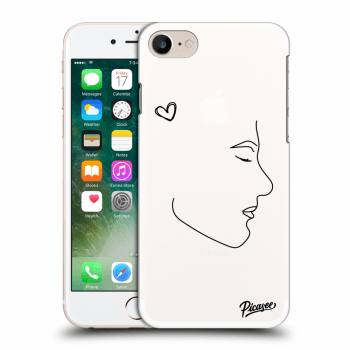 Picasee silikonový mléčný obal pro Apple iPhone 7 - Couple boy