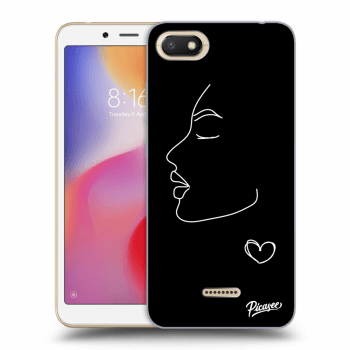Picasee silikonový černý obal pro Xiaomi Redmi 6A - Couple girl White