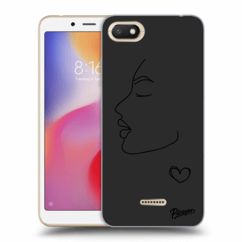 Picasee silikonový černý obal pro Xiaomi Redmi 6A - Couple girl