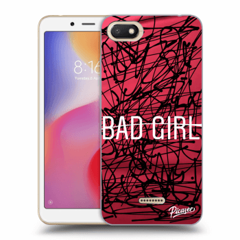 Picasee silikonový průhledný obal pro Xiaomi Redmi 6A - Bad girl
