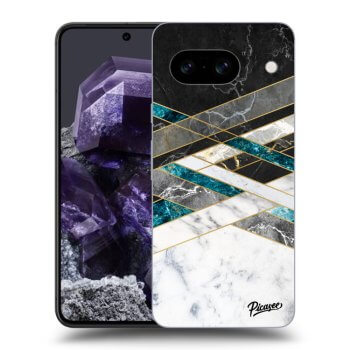 Obal pro Google Pixel 8a - Black & White geometry