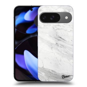 Obal pro Google Pixel 9 - White marble