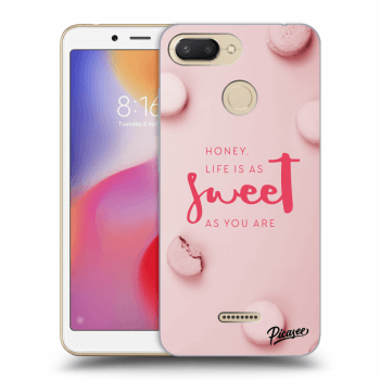 Picasee silikonový černý obal pro Xiaomi Redmi 6 - Life is as sweet as you are