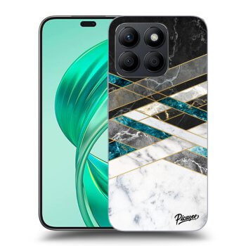 Obal pro Honor X8c - Black & White geometry