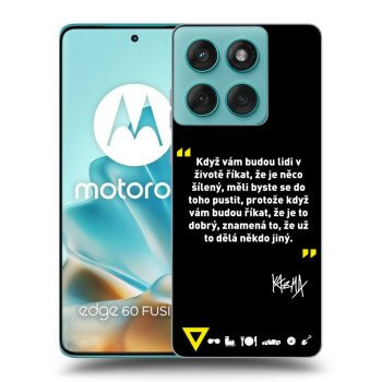 Obal pro Motorola Edge 60 Fusion - Kazma - MĚLI BYSTE SE DO TOHO PUSTIT