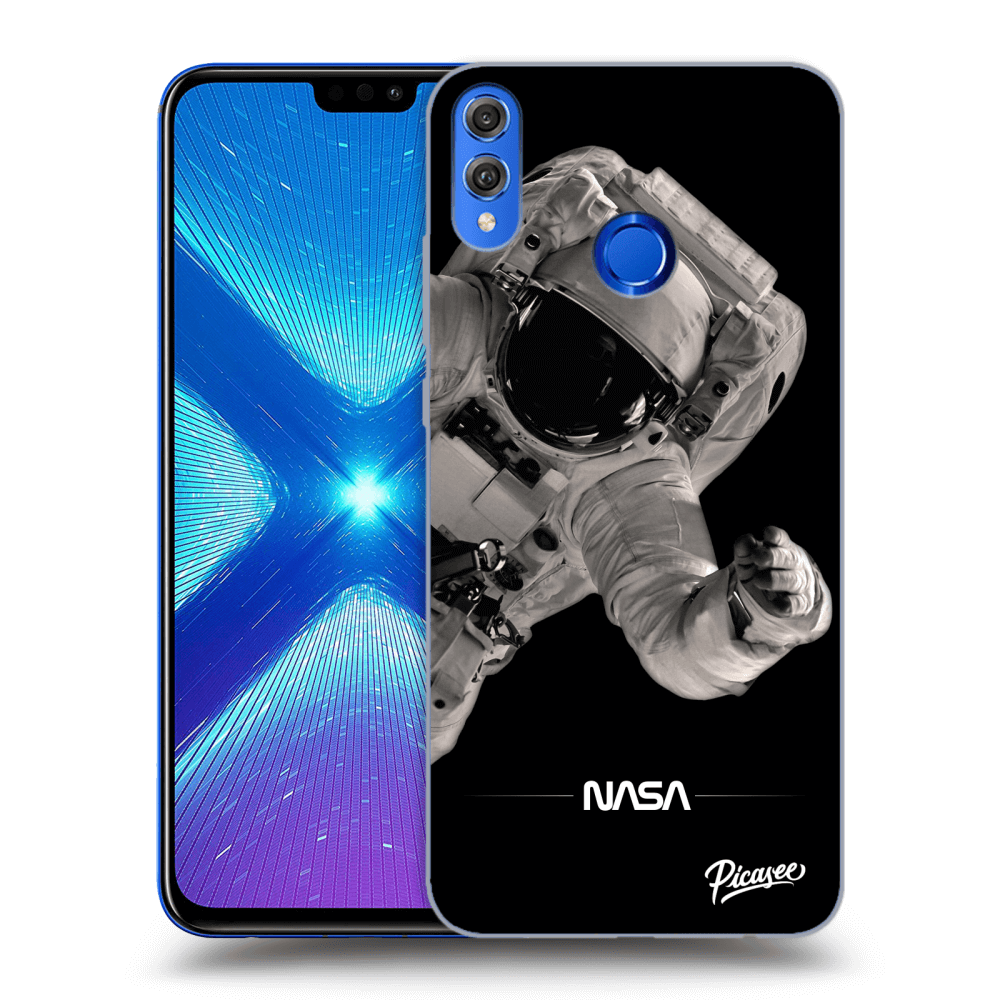 Picasee silikonový průhledný obal pro Honor 8X - Astronaut Big