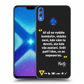 Obal pro Honor 8X - Kazma - SVĚT PATŘÍ TĚM, CO SE NEPOSEROU