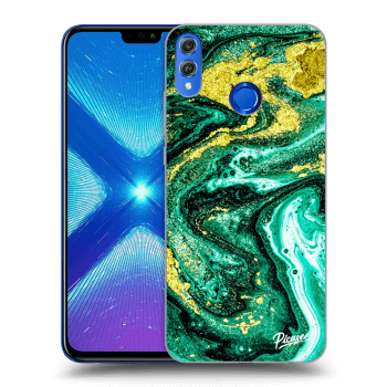 Picasee ULTIMATE CASE pro Honor 8X - Green Gold