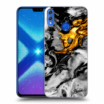 Obal pro Honor 8X - Black Gold 2