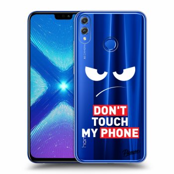 Obal pro Honor 8X - Angry Eyes - Transparent