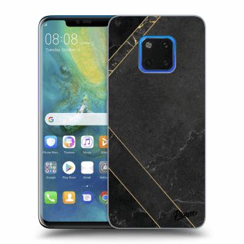 Obal pro Huawei Mate 20 Pro - Black tile