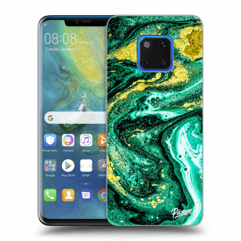 Obal pro Huawei Mate 20 Pro - Green Gold