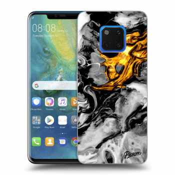 Obal pro Huawei Mate 20 Pro - Black Gold 2