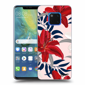 Obal pro Huawei Mate 20 Pro - Red Lily