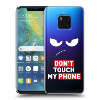 Obal pro Huawei Mate 20 Pro - Angry Eyes - Transparent