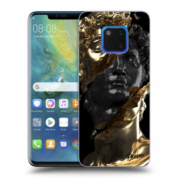 Obal pro Huawei Mate 20 Pro - Gold - Black