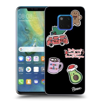 Obal pro Huawei Mate 20 Pro - Christmas Stickers