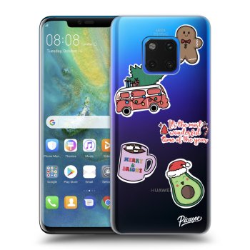 Obal pro Huawei Mate 20 Pro - Christmas Stickers
