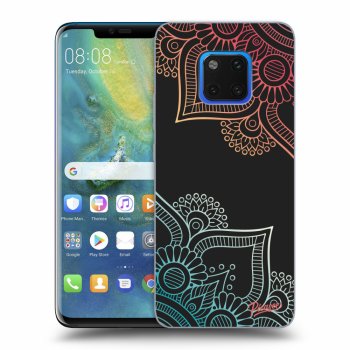 Obal pro Huawei Mate 20 Pro - Flowers pattern